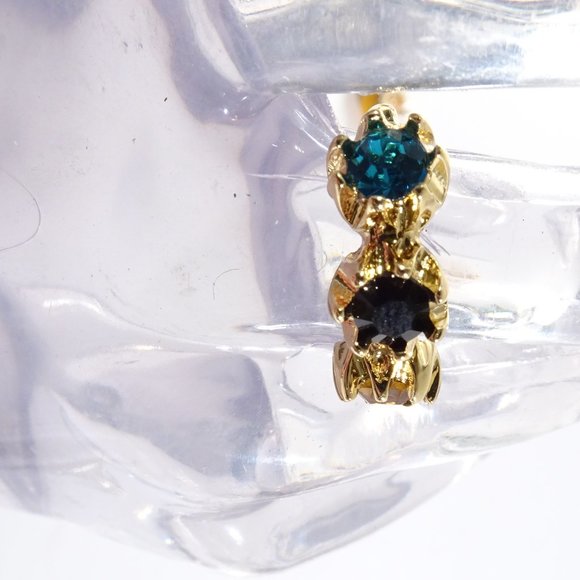 Banana Republic Roots of BR Three Round Stone Ring multi Color Sz 6 NWT 48 - Picture 8 of 8